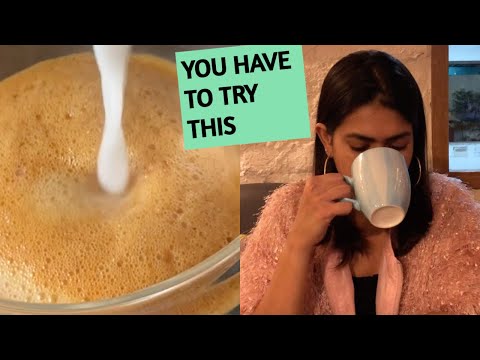Healthy coffee recipe | How to make Cappuccino at home | How to make