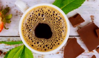Mint Mocha Hot Chocolate Coffee