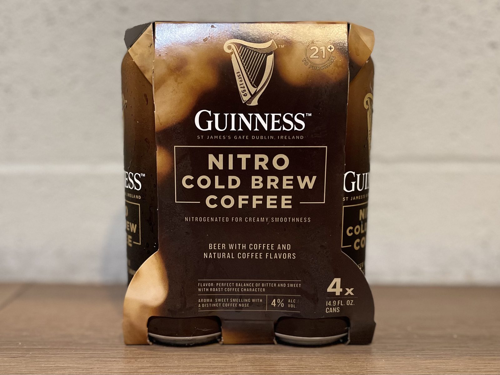 Guinness Nitro Cold Brew Coffee Review