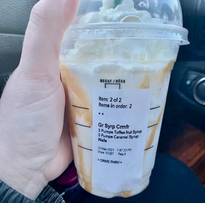 Butterbeer Frappuccino
