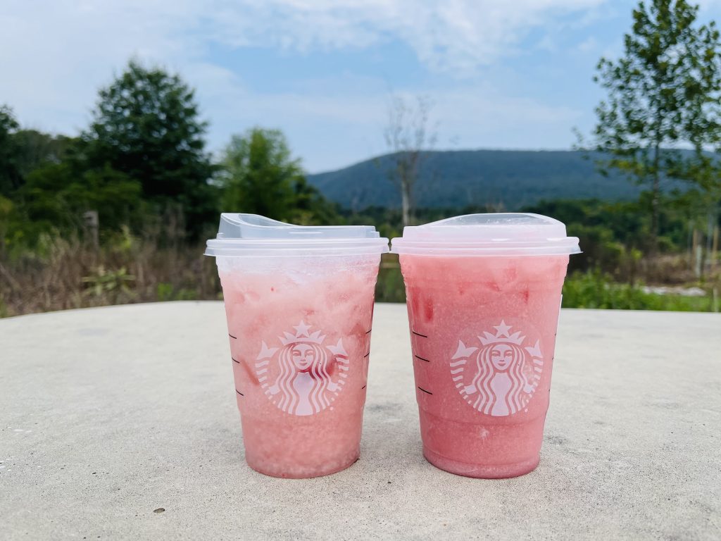 Starbucks Keto Pink Drink Comparison