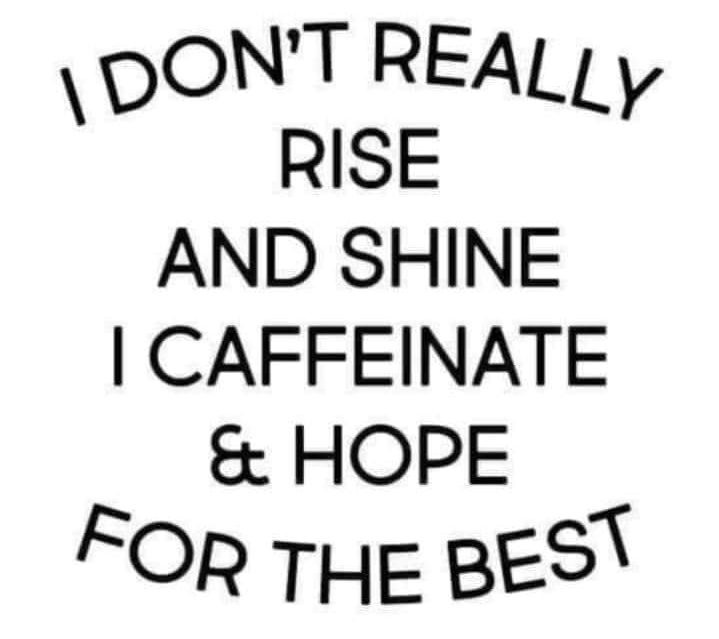 Rise for caffeine meme