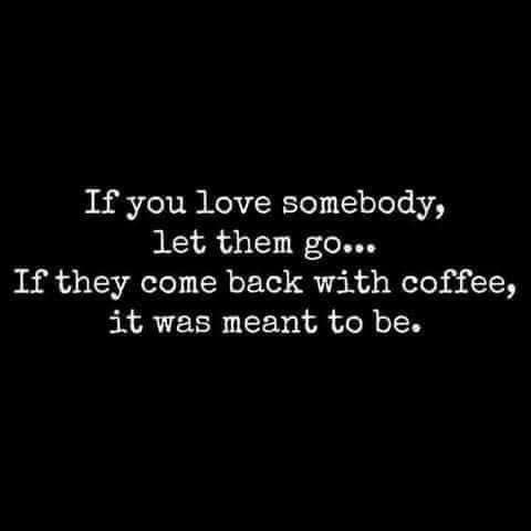 let them go coffee meme