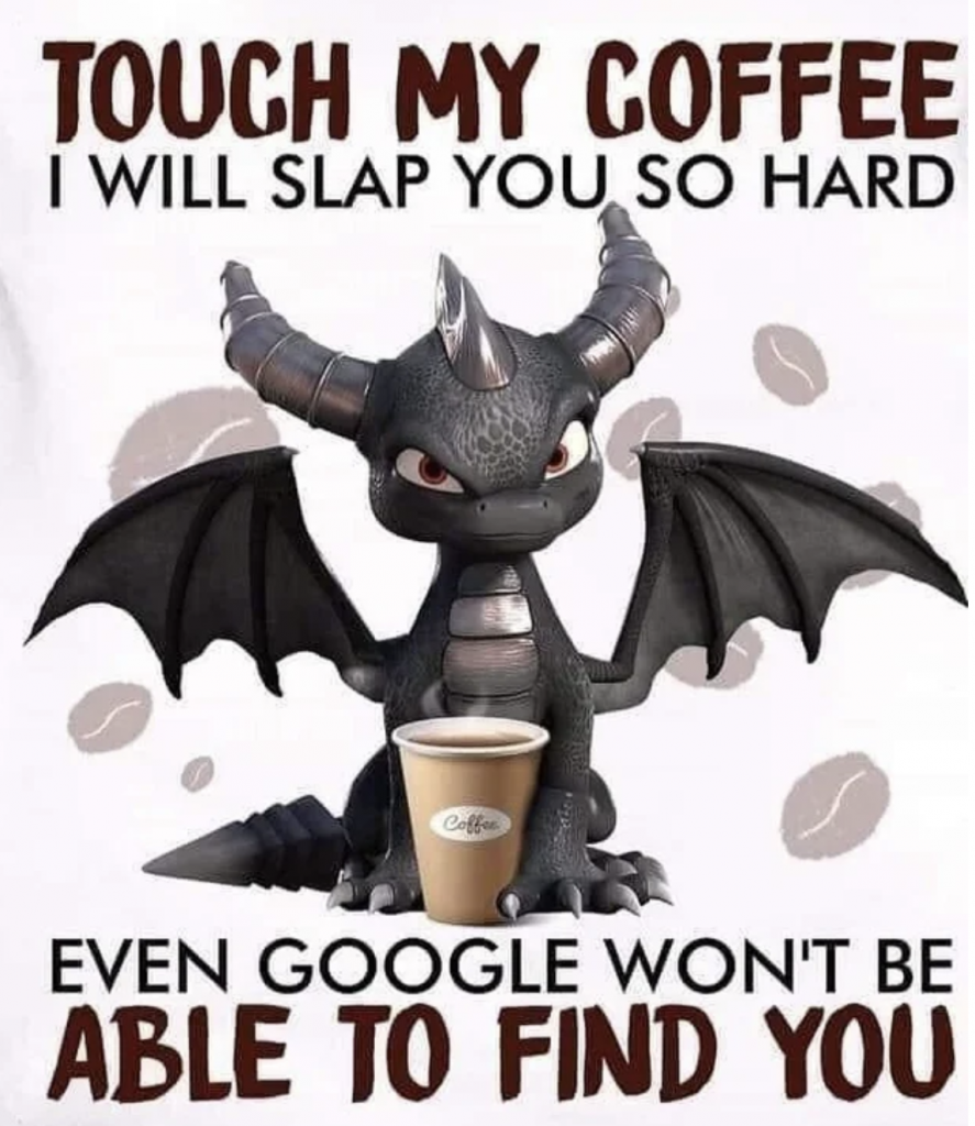 Google won't find you coffee meme
