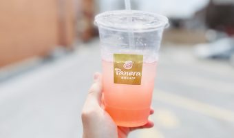 Panera Strawberry Charged Lemonade