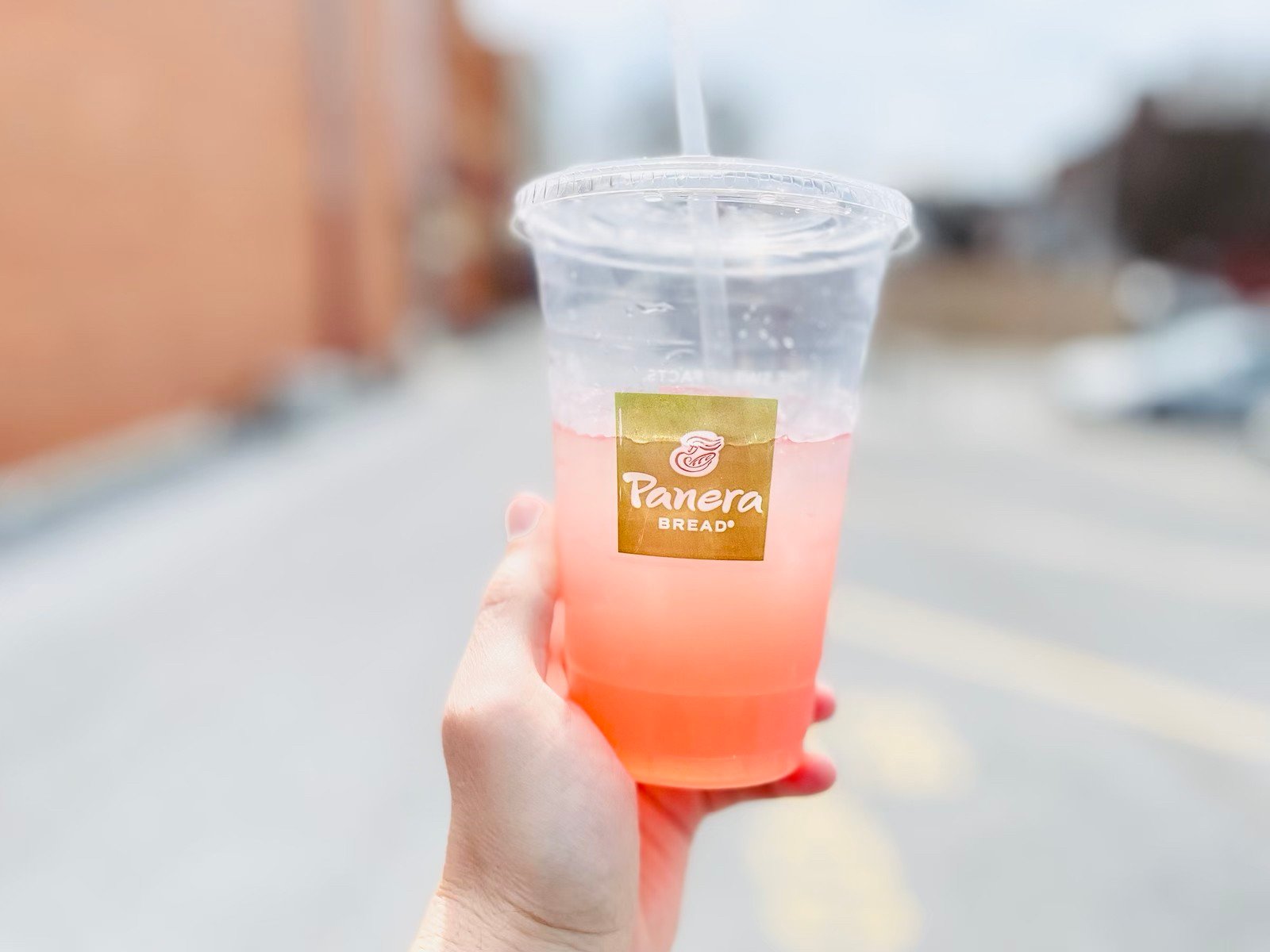 Panera Strawberry Charged Lemonade