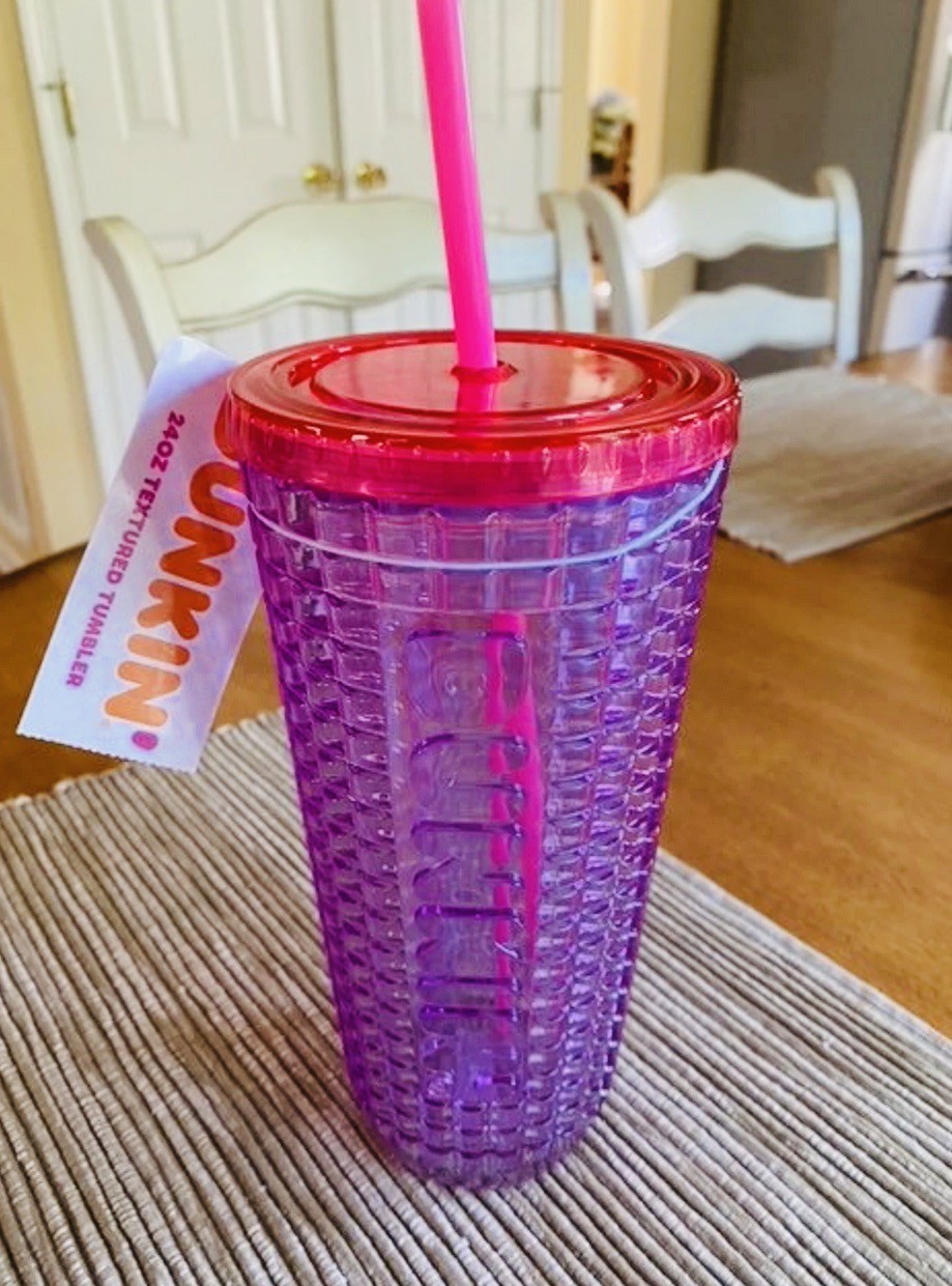 Pink Dunkin Donuts 2022 Summer/Fall Tumbler