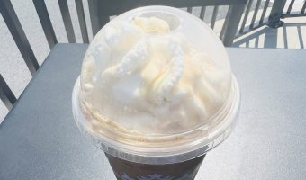 Starbucks Affogatto with Whipped Cream