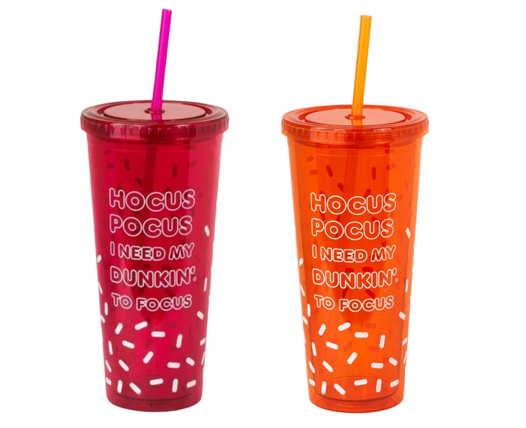 Dunkin' Hocus Pocus Tumblers Halloween 2022