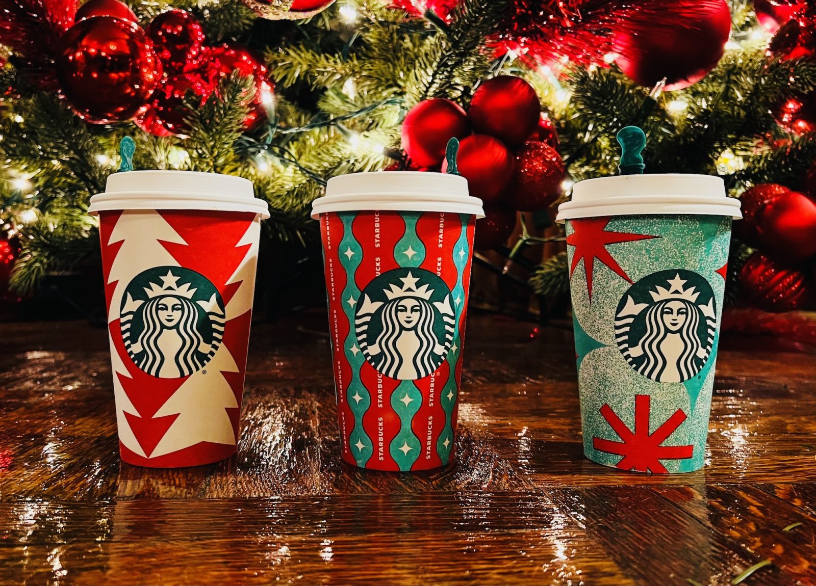Starbucks Holiday Drinks and Cups 2022
