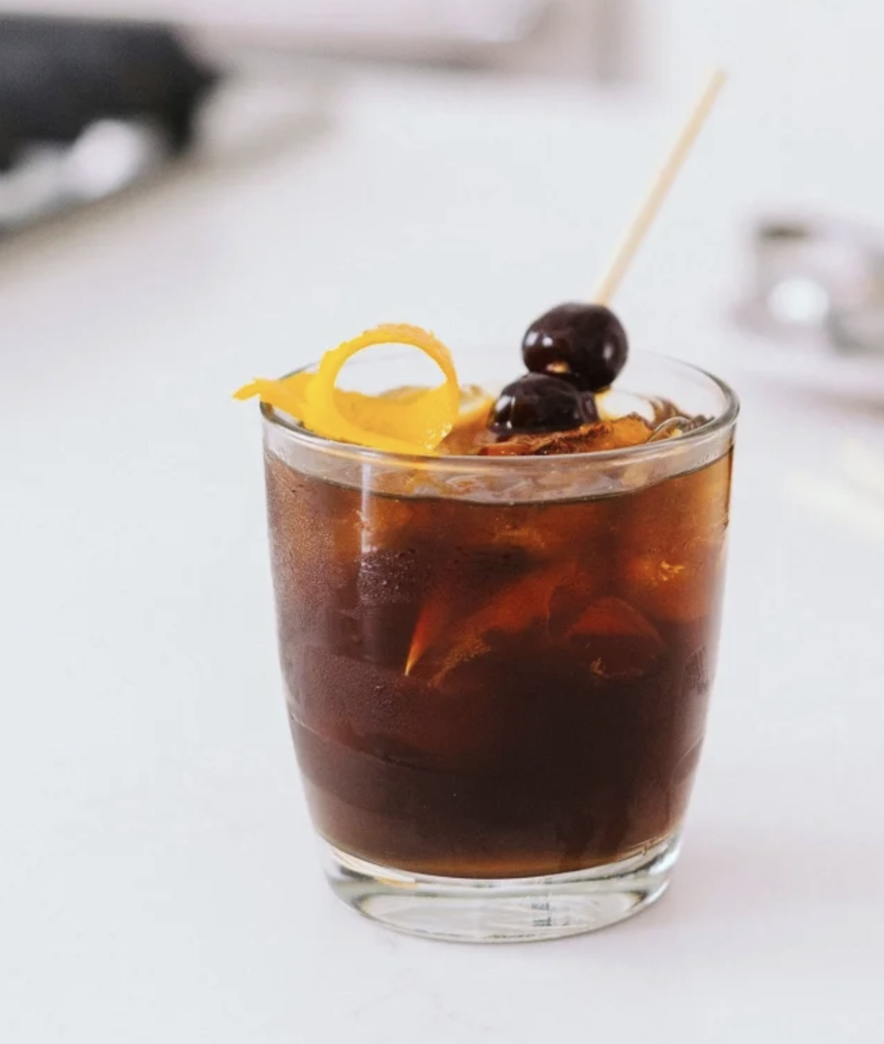 Starbucks Cold Brew Old Fashioned - Starbucks Coffee Cocktails