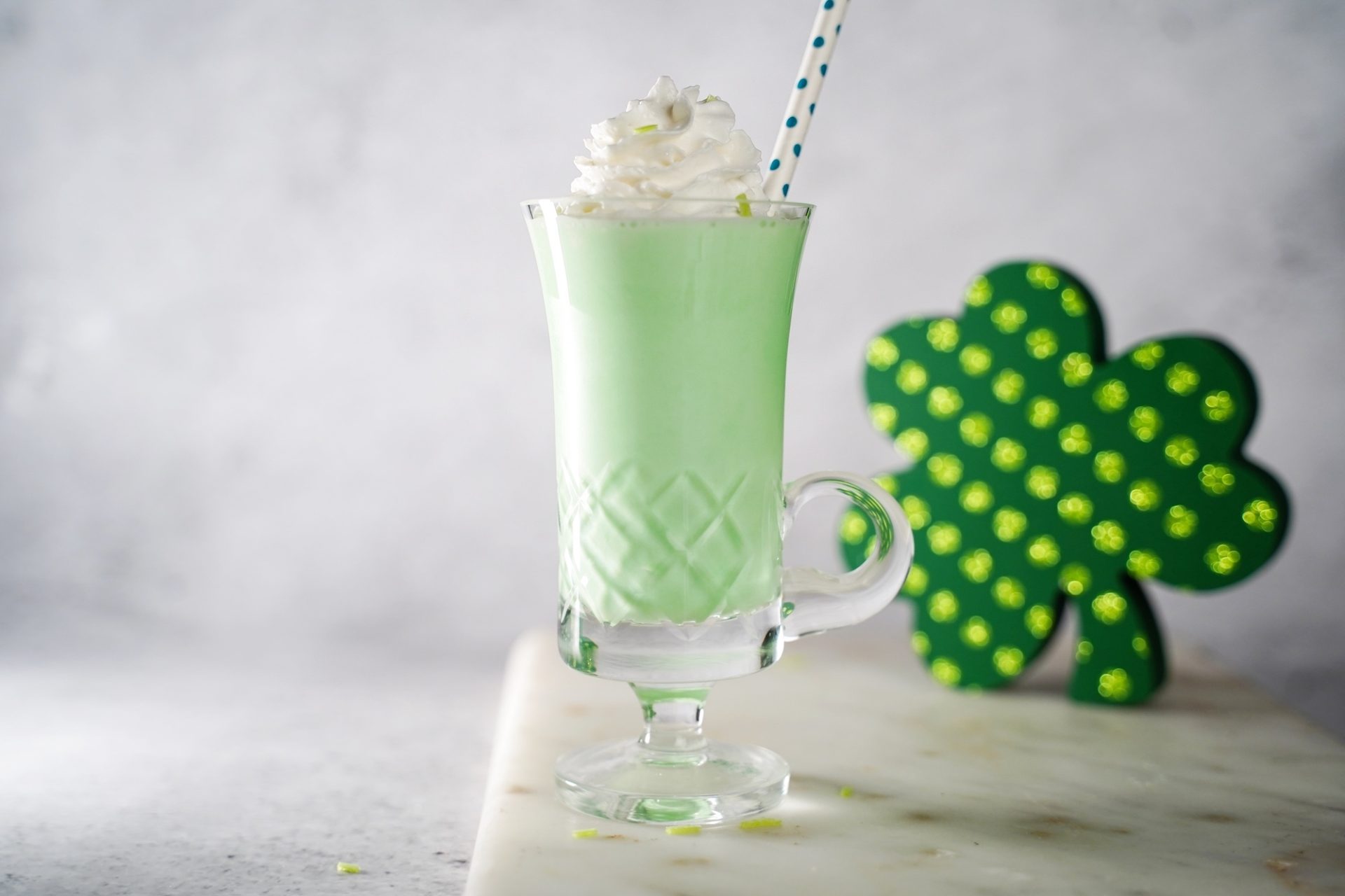 McDonald's Shamrock Shake Made At Home