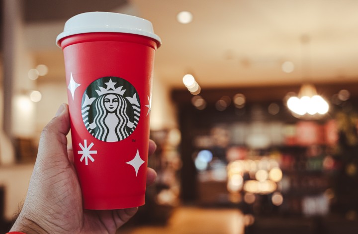 Last Year's 2022 Starbucks Red Reusable Cup